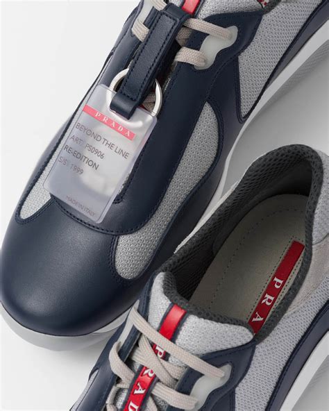 prada americas cup brown|Prada America's Cup original sneakers.